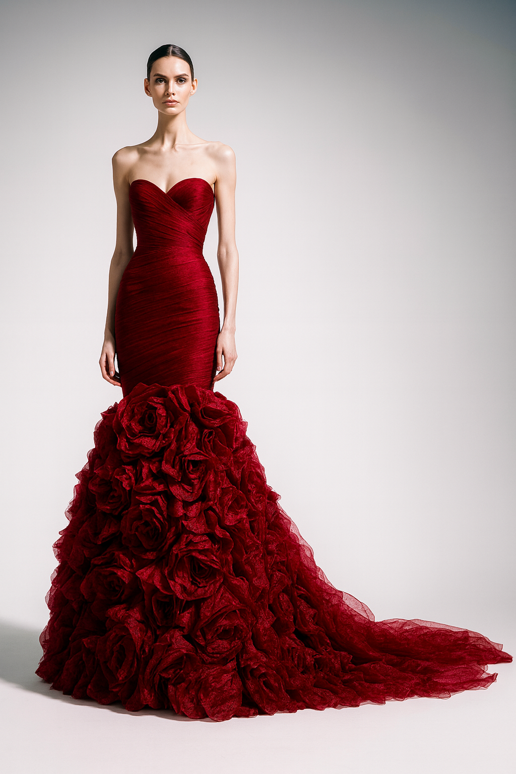 Scarlet Rose Couture Gown