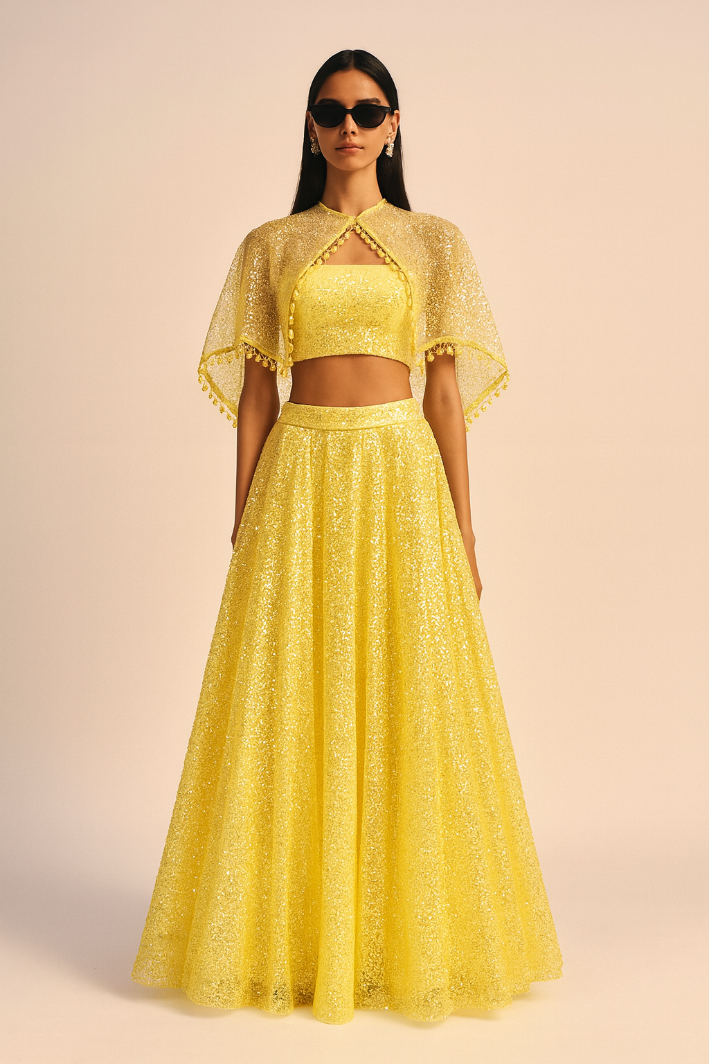Sunbeam Sequin Lehenga Set