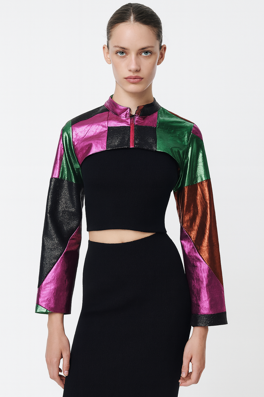 Multicolor metallic sleeves