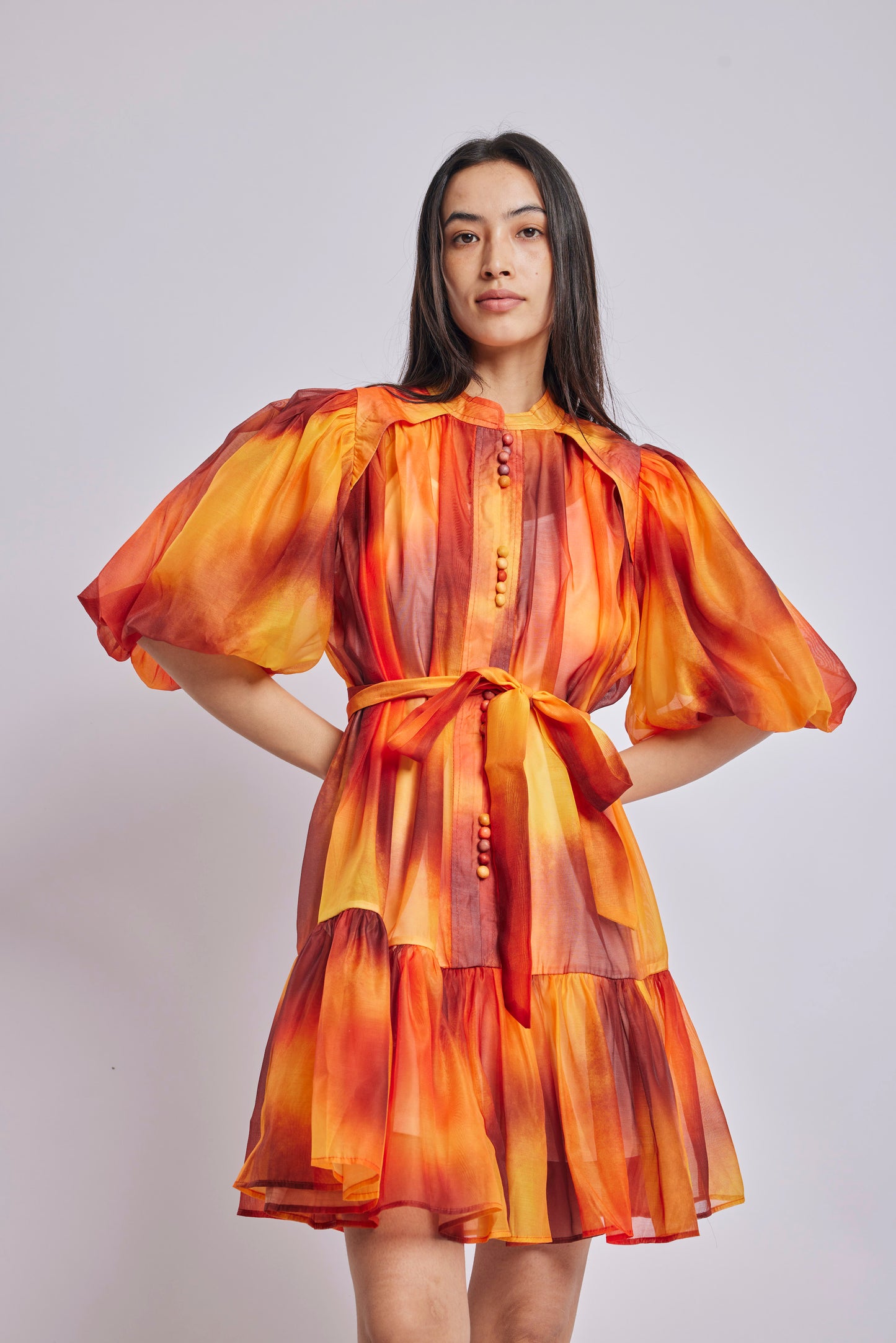 MIX ORANGE DRESS
