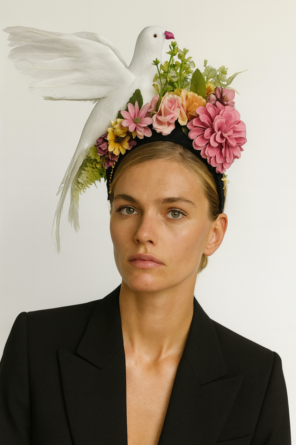 Peace in Bloom Headpiece