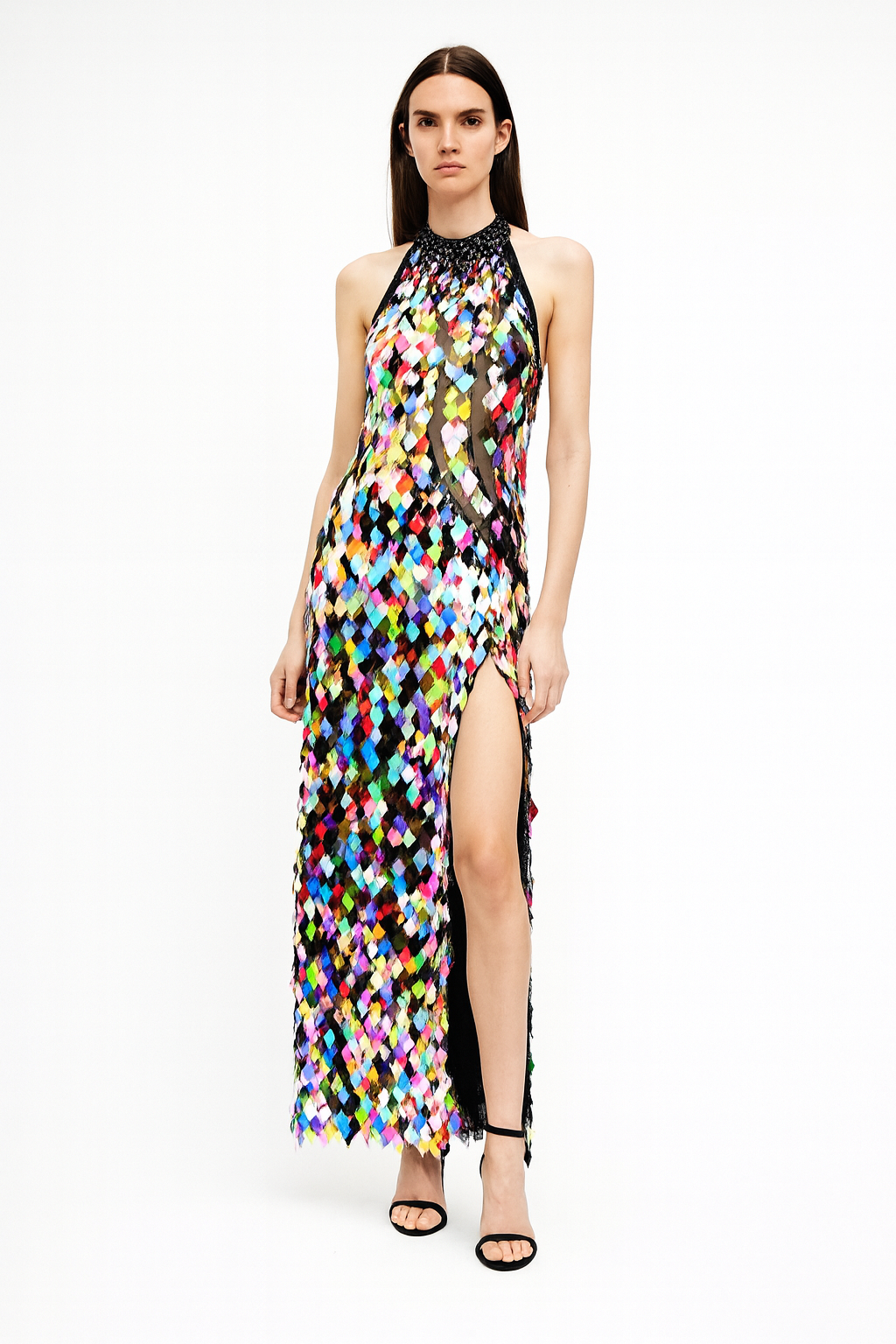 Iridescent Mosaic Gown
