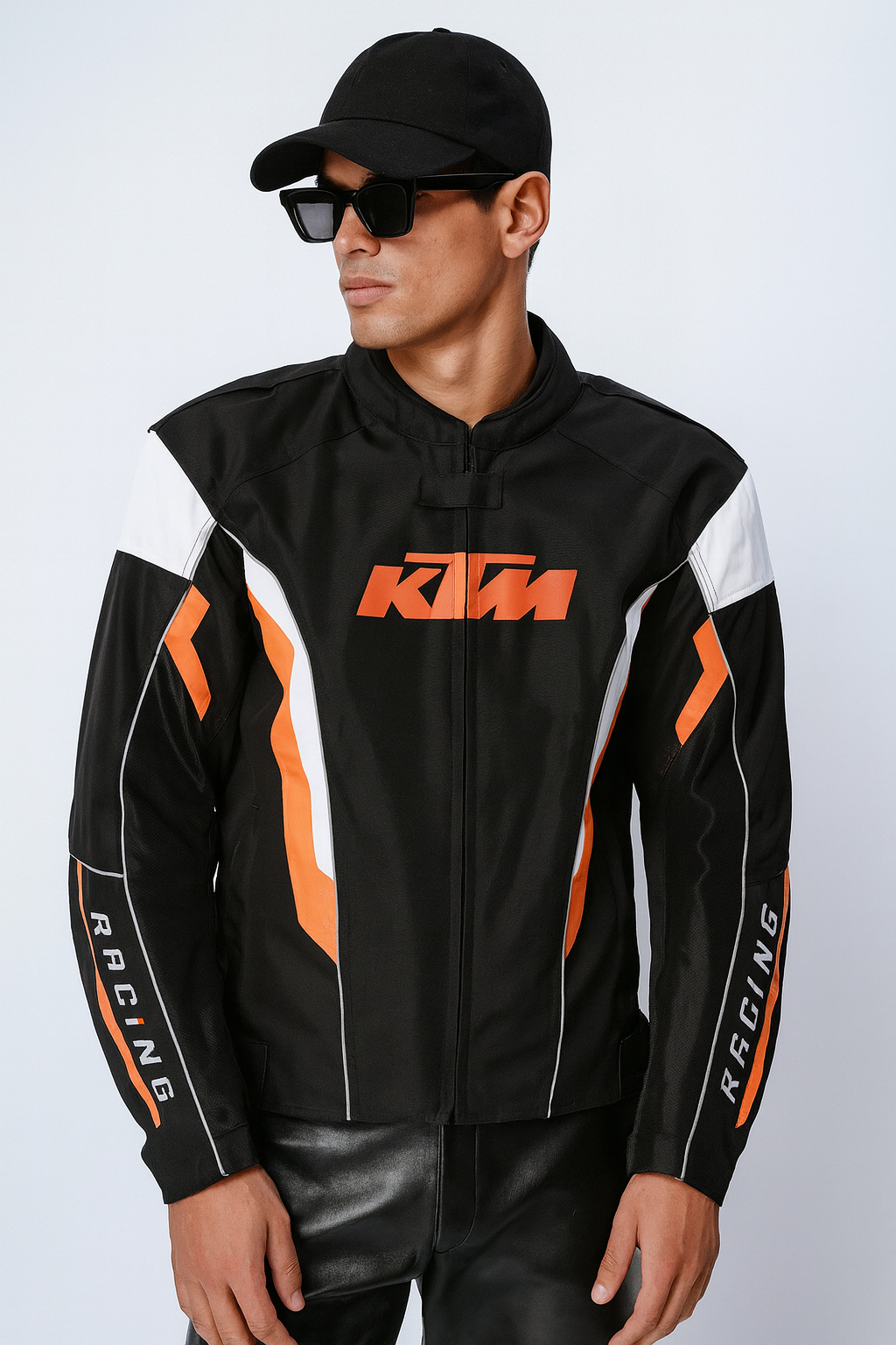 Black KTM Racing Moto Jacket