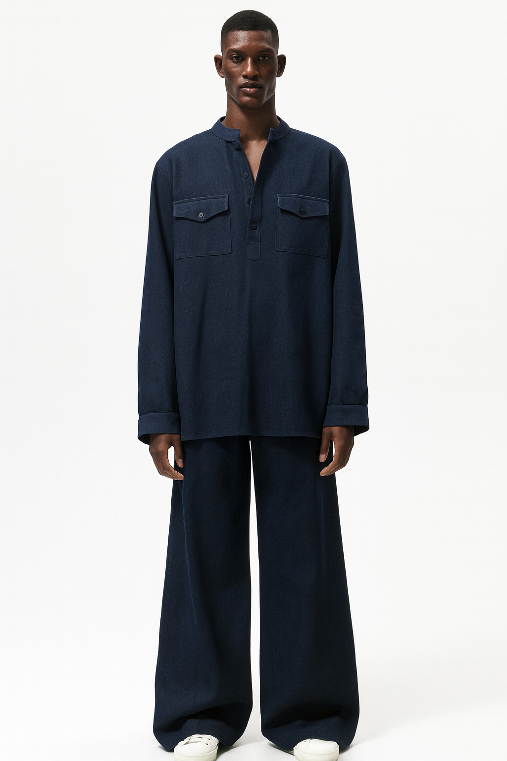 Midnight Navy Relaxed Utility Co-Ord Set