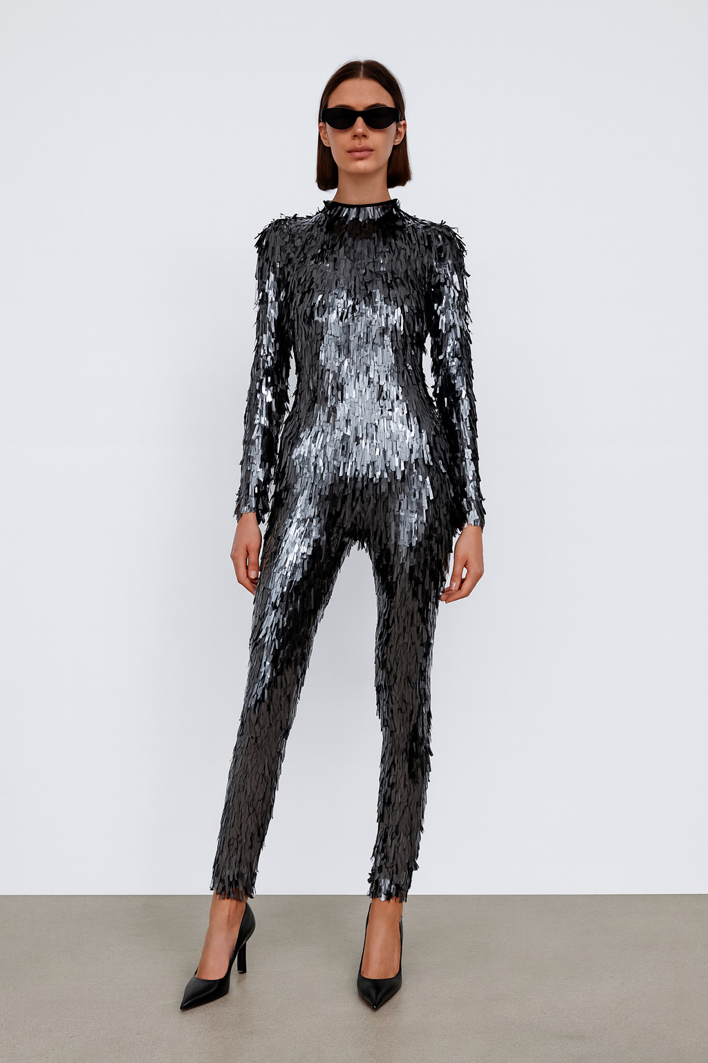 Midnight Shimmer Sequin Jumpsuit
