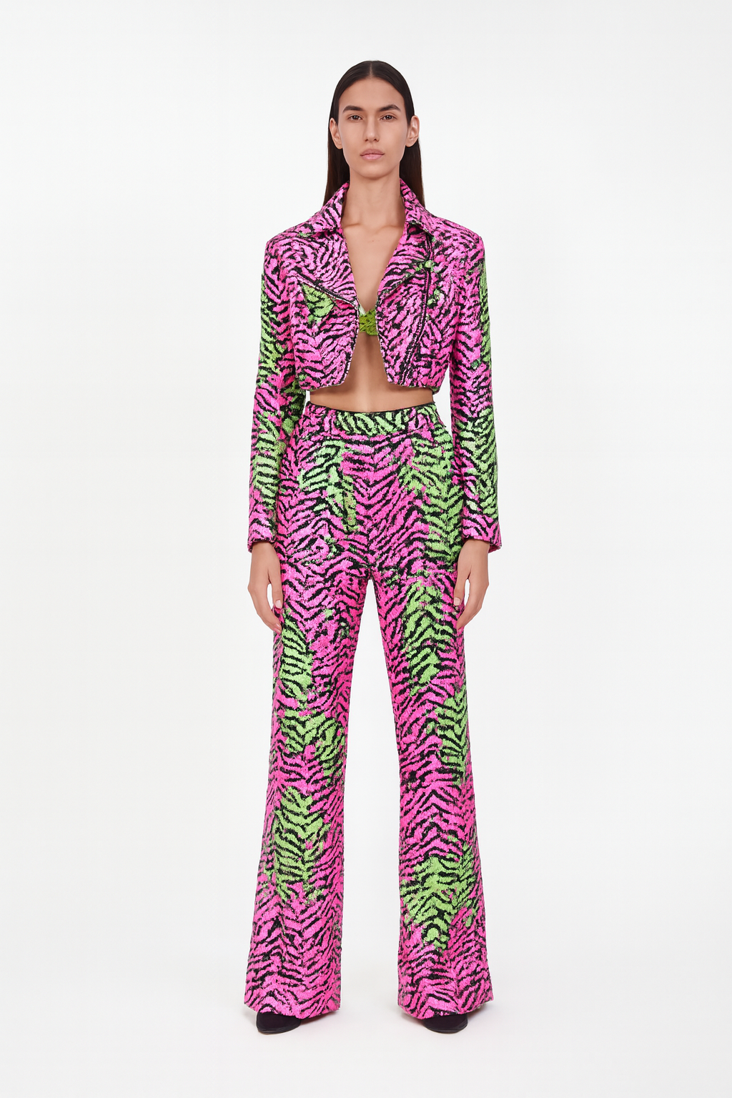 Neon Sequin Co-ord Set