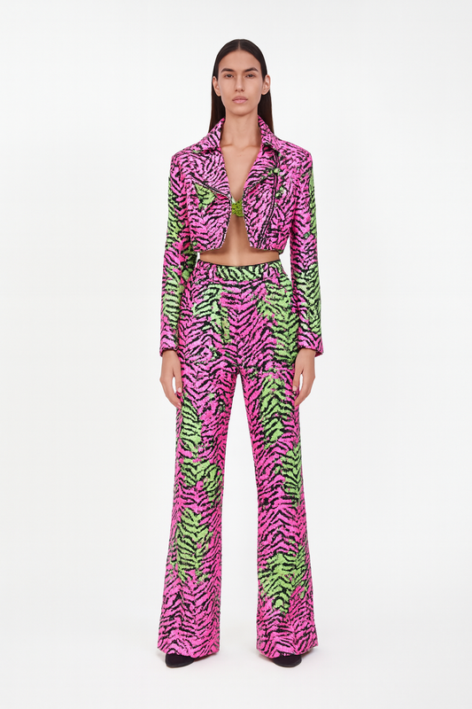 Neon Sequin Co-ord Set