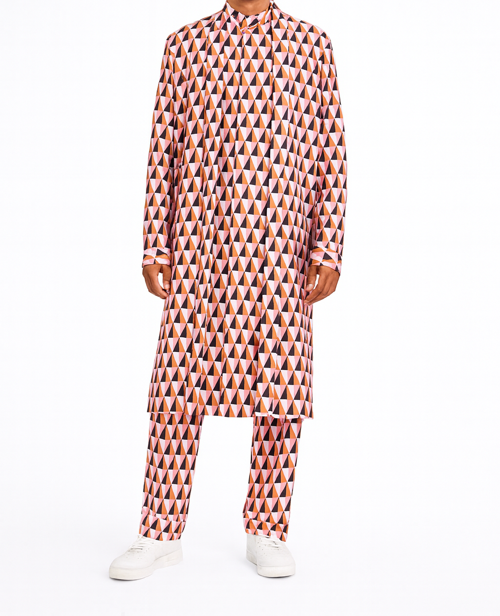 Geometric Multi-Tone Indo-Western Set