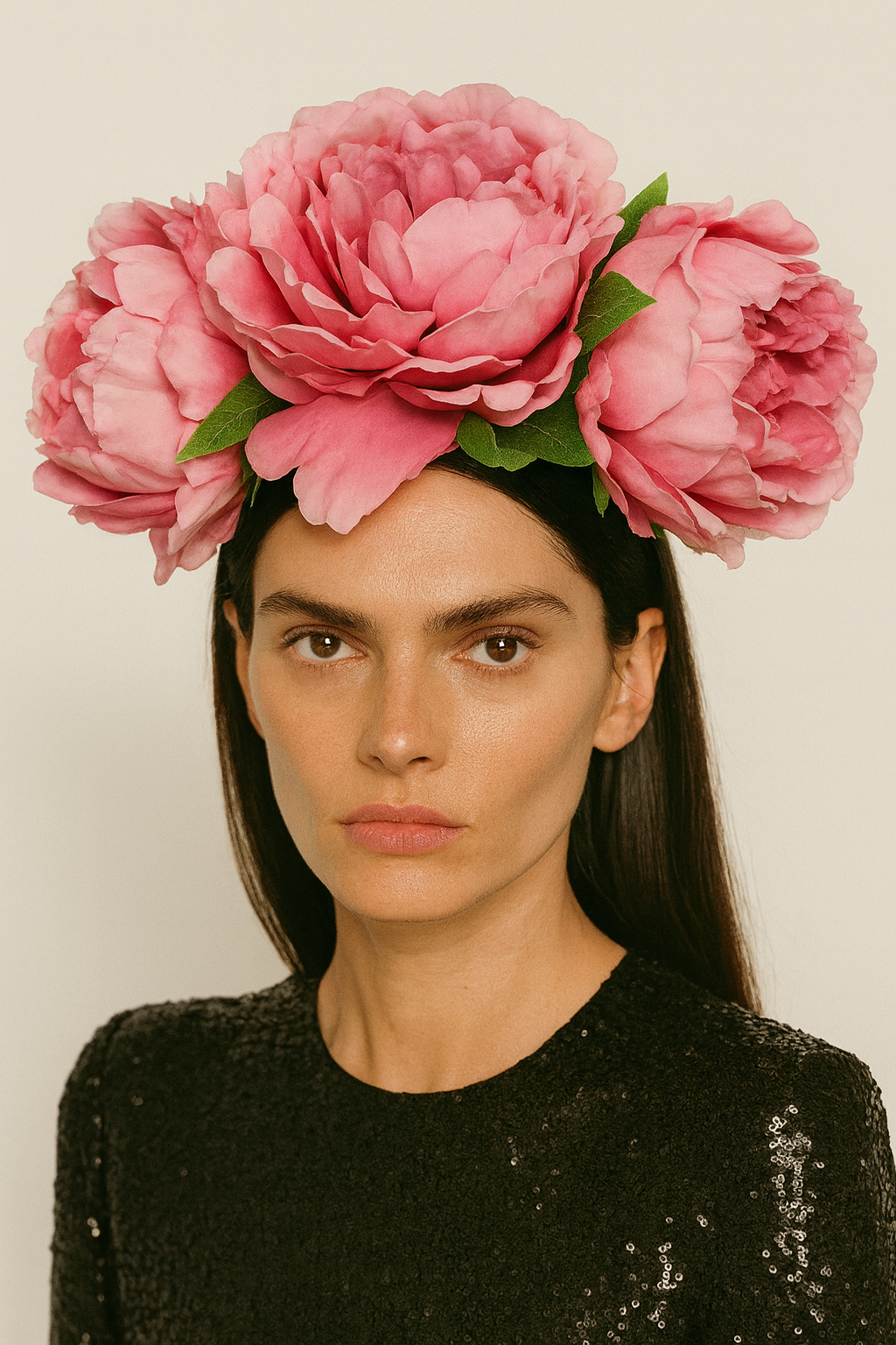 Blush Peony Bloom Headband