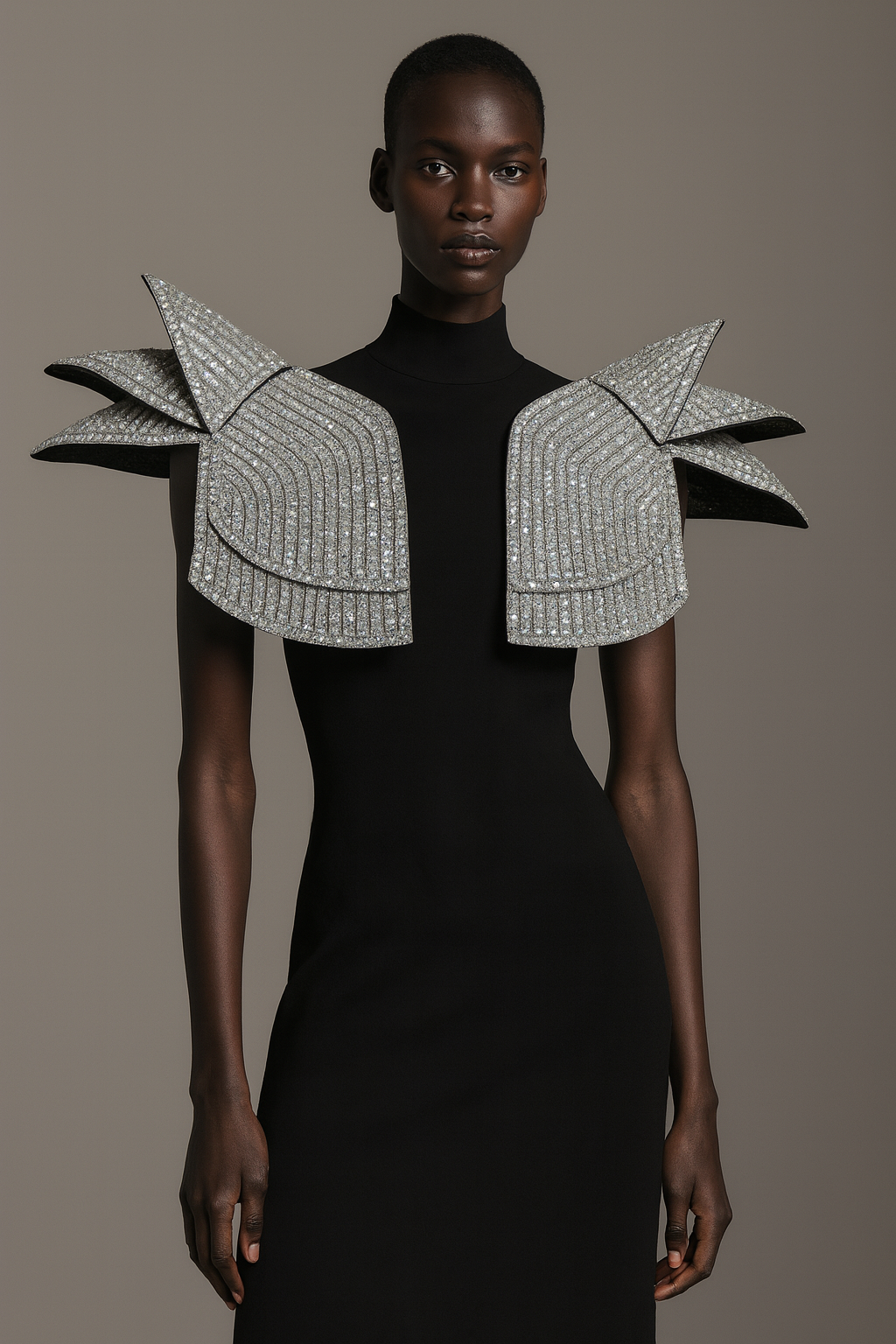 Crystal Apex Shoulder Armor