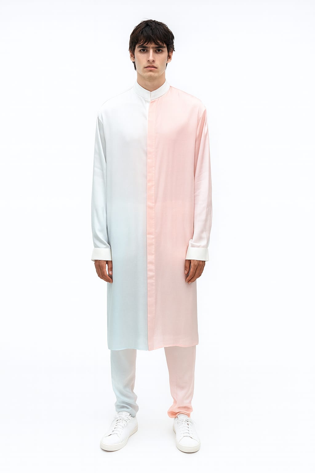 Pastel Dual-Tone Ombre Kurta
