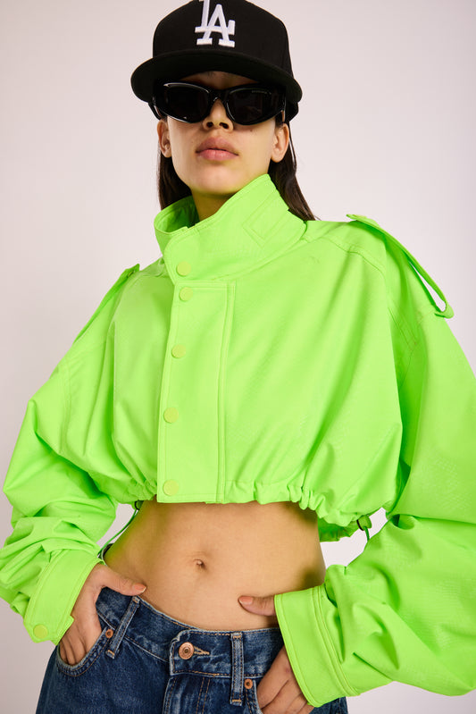 Green oversize hoody