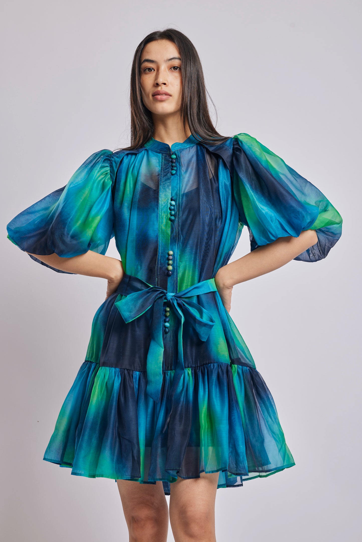 MIX BLUE DRESS
