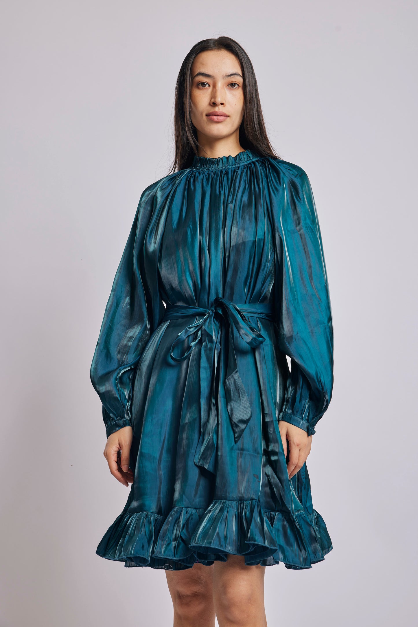 TEAL COMFY DRESS