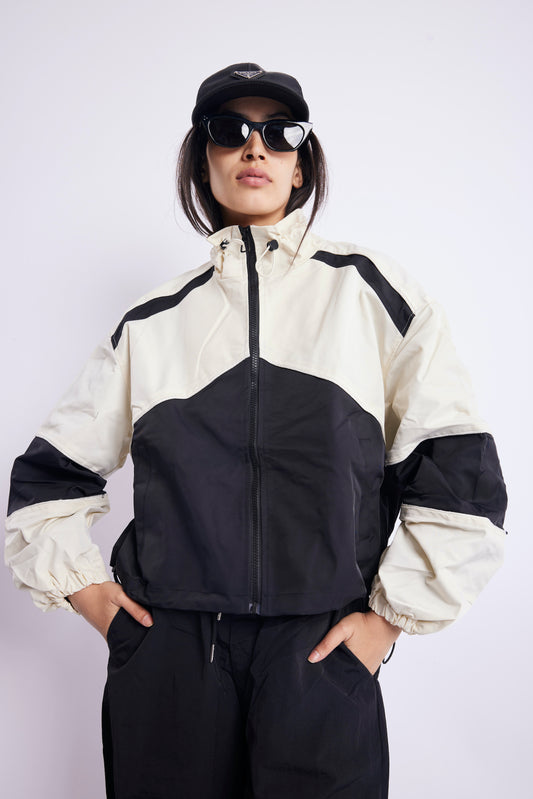 BLACK BIEGE TREK JACKET