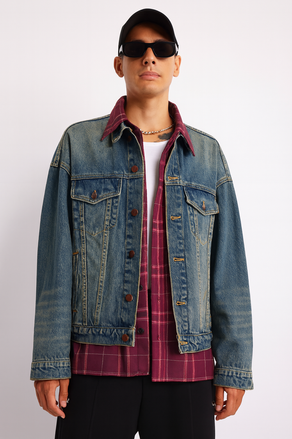 Vintage Wash Classic Denim Jacket