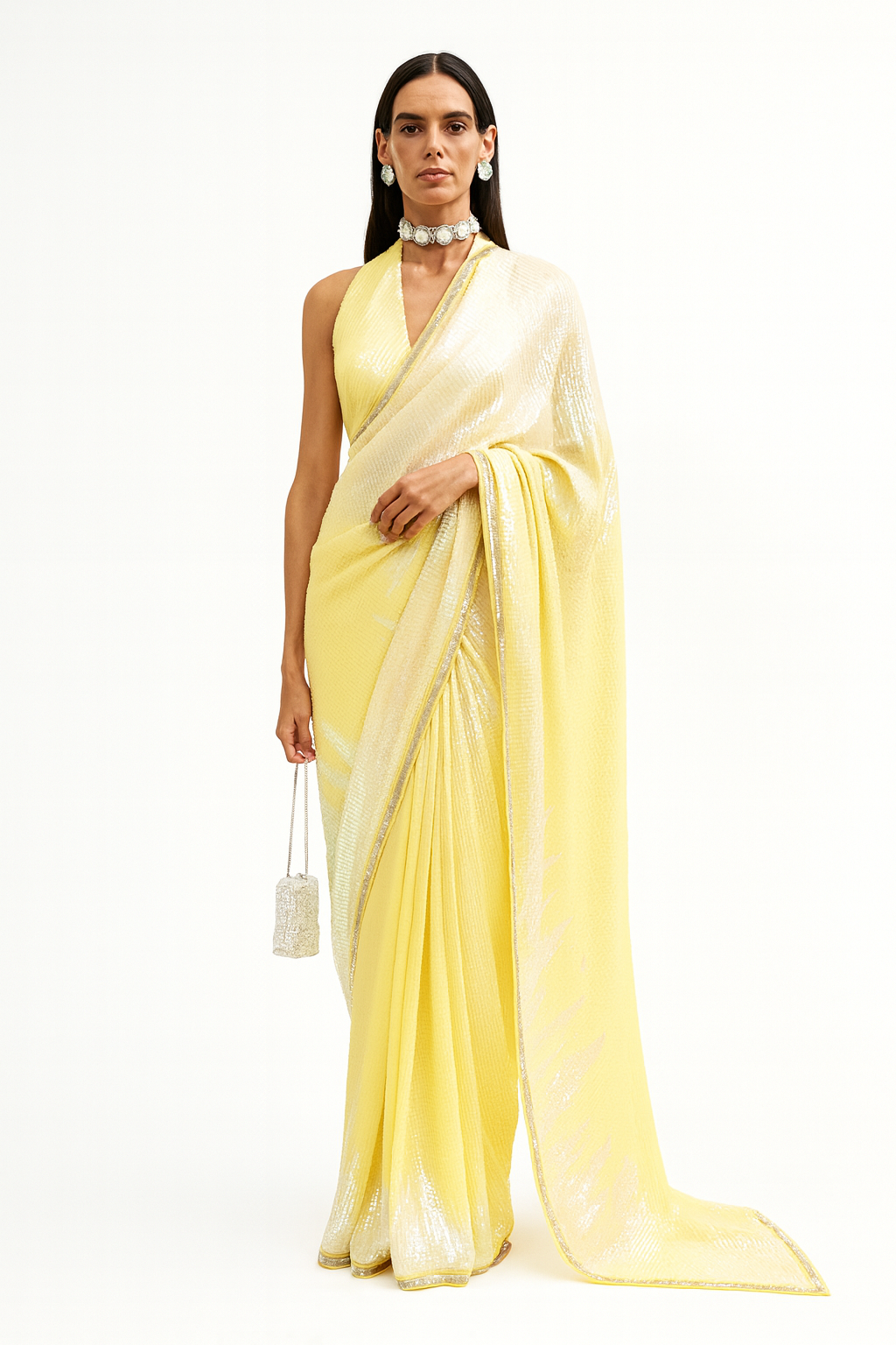 Sunbeam Sequin Saree
