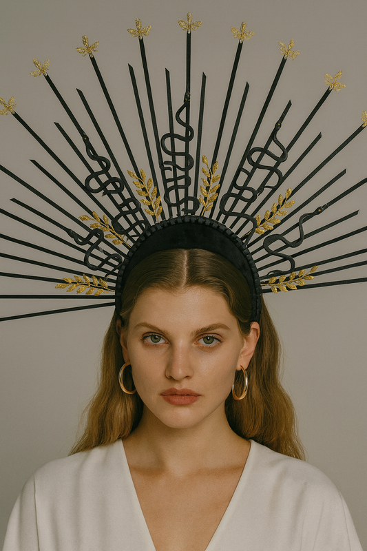 Midnight Muse Halo Crown
