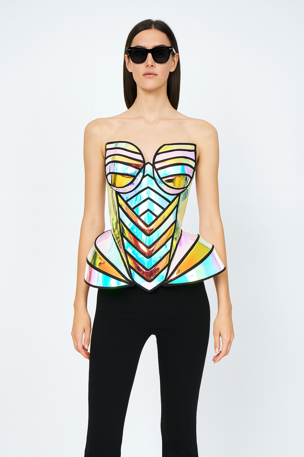 Holographic Structured Corset