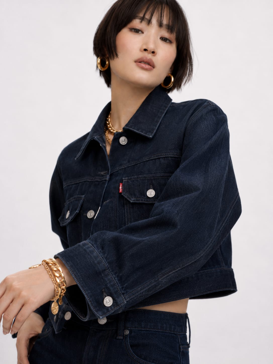 Classic dark Denim Jacket